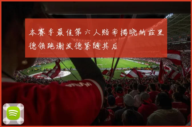 本赛季最佳第六人赔率揭晓纳兹里德领跑谢泼德紧随其后